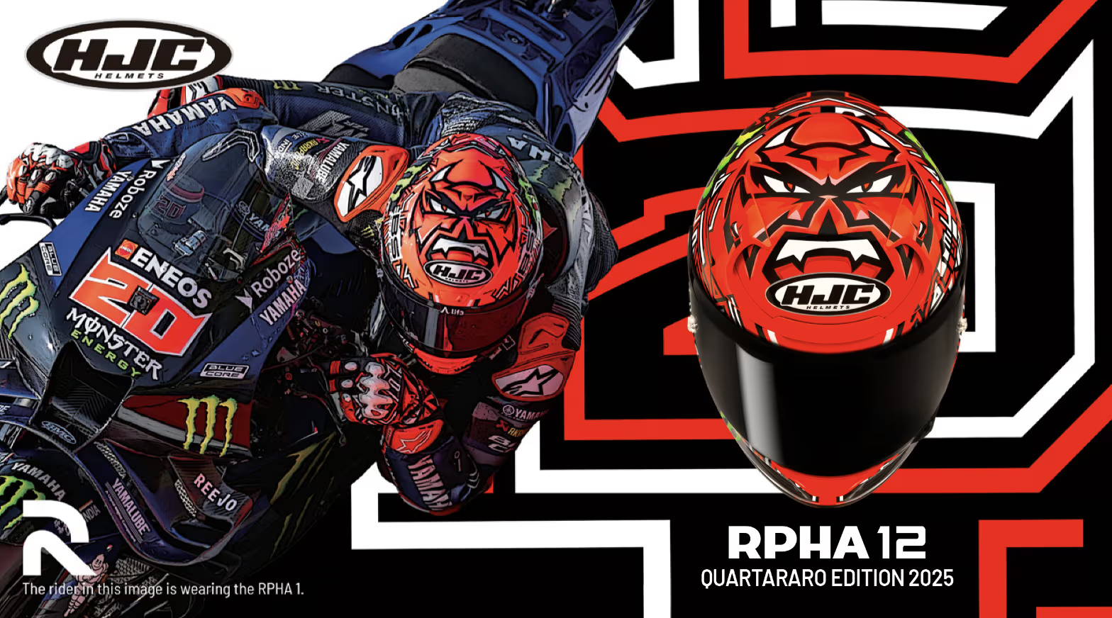 RPHA 12 QUARTARARO REPLICA 2025 – HJC HELMETS US